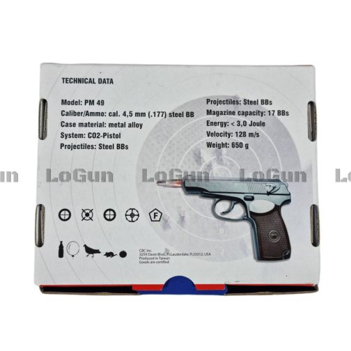 Пневматический пистолет PM-49 Borner — изображение 8
